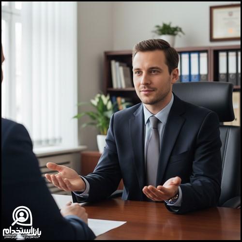 حالت دستها در مصاحبه استخدامی